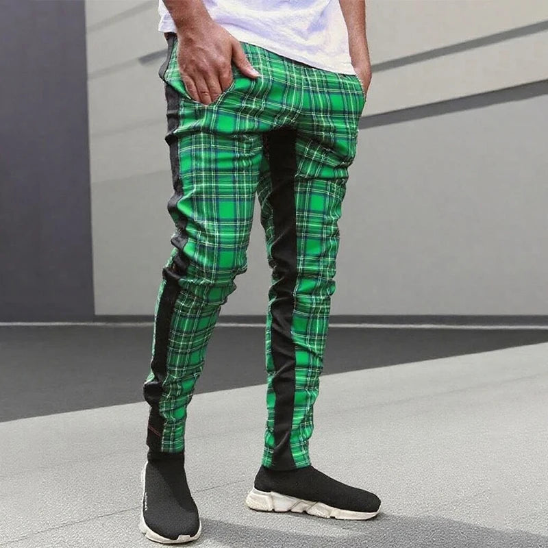 Men's Joggers Casual Pants Fitness Men Sportswear Tracksuit Bottoms Skinny Sweatpants Trouser Black Clothing Gyms Track Pants