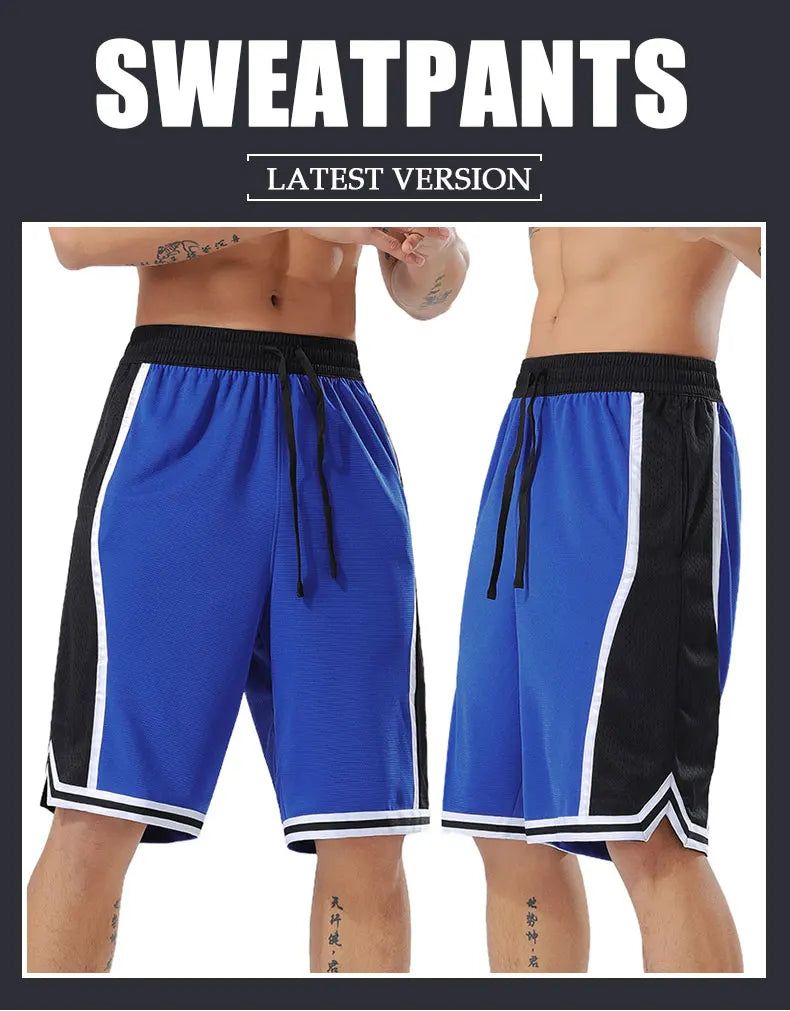 Men Sport Breechcloth Summer Sportswear Beach Jogging Short Pants Training Shorts Basketball Clothing Gym Running Sweatpants