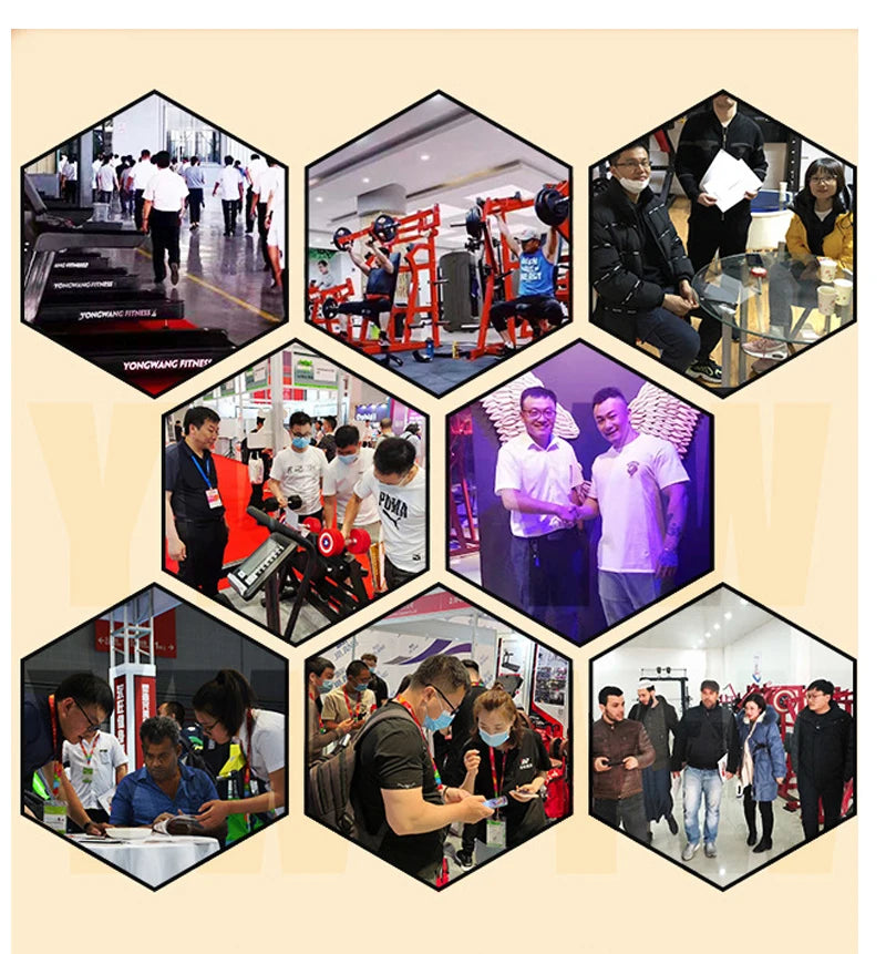 Gym Full Set of Equipment Huck Squat Frame Frame Gantry Backpedal Machine Size Birds Will Be Power Equipment