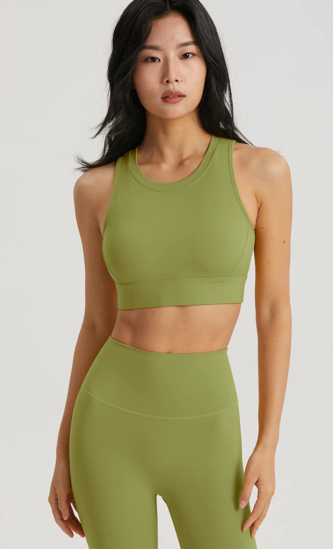 Sports Top Fitness Yoga Bra Gym Sport Bra Women Semi-fixed Cup Women Clothing Hollow Back Sports Underwear Tights Workout Top