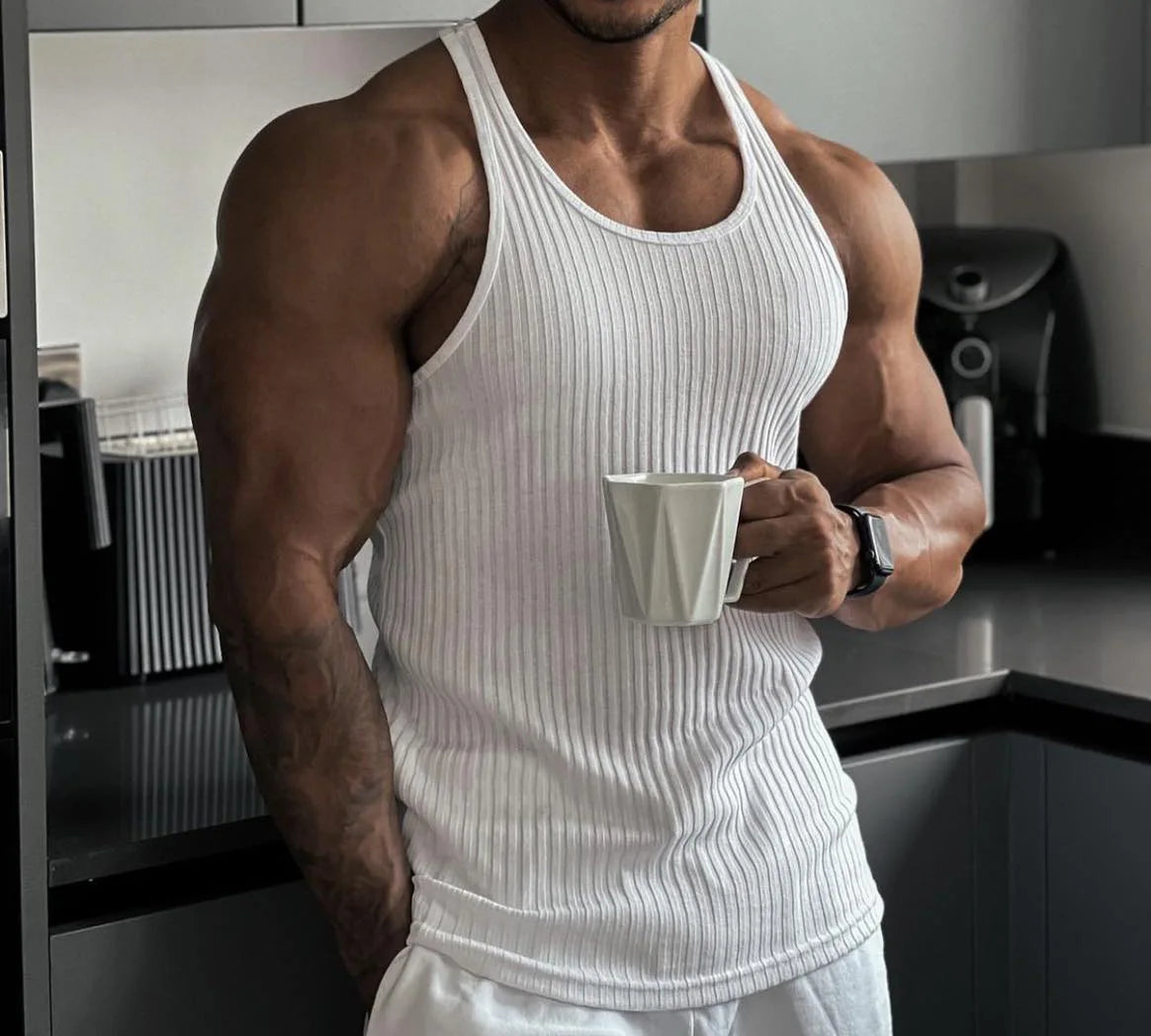 Men’s Gym Tank Top Clothing Summer Quick-dry Vest American Basketball Sports Sleevele Running men Vest