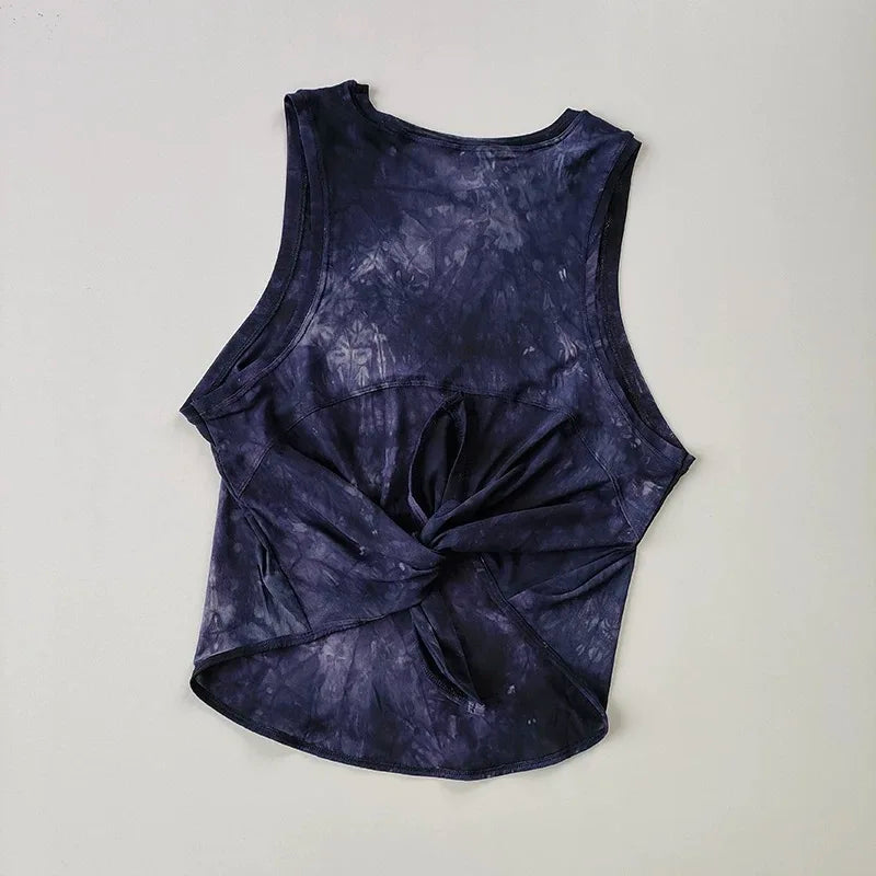 Sports Vest Women's Quick Dry Loose Running Gym Top Sleeveless Beautiful Back Wear Mesh T-Shirt Smock Yoga Wear