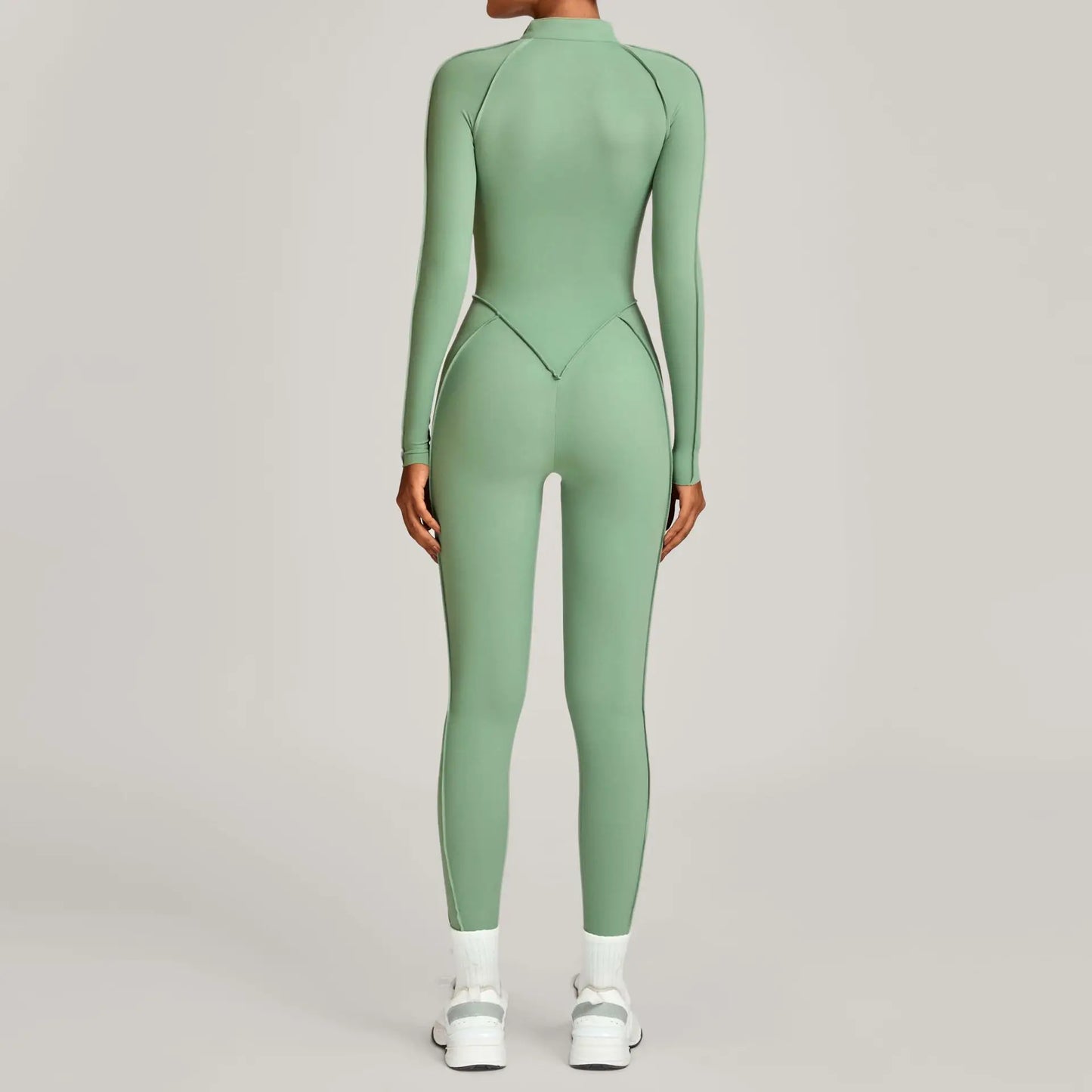 Yoga Suit Yoga Bodysuit Gym Set Women Sportswear Fitness Long Sleeve Sports Jumpsuit Female Workout Clothes One-piece Tracksuits