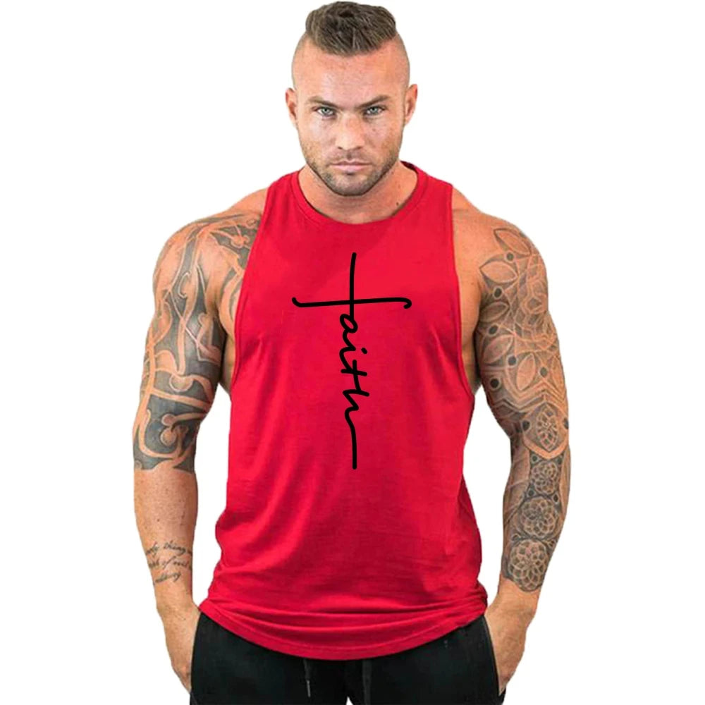 Gym Clothes for Men Undershirt Sleeveless Sweatshirt Clothing Stringer Brand Fitness Shirt Workout Vest Sportswear Top Singlets
