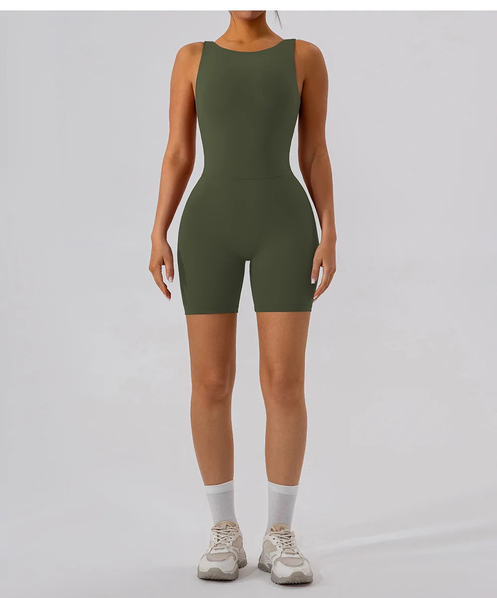 Yoga Jumpsuit Fitness Sports Overalls Gym Clothing Set Yoga Wear Pilates Workout Clothes for Women Outfit push-up Activewear