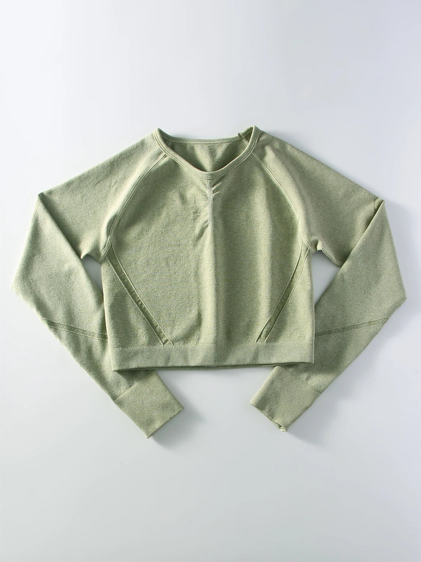 Women's 2 Piece Seamless Yoga Sportswear Set Gym Wear Fitness Wear Short Long Sleeve Top High Waist Leggings Fitness Sportswear