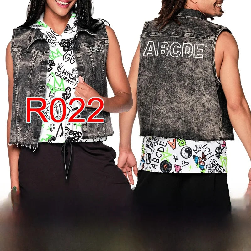 Zwzb Fitn Clothing Men's Women's T-irt Vest R06 Breathable Qui Dry Gymnastics Sportswear Casual Sle round Ne or...