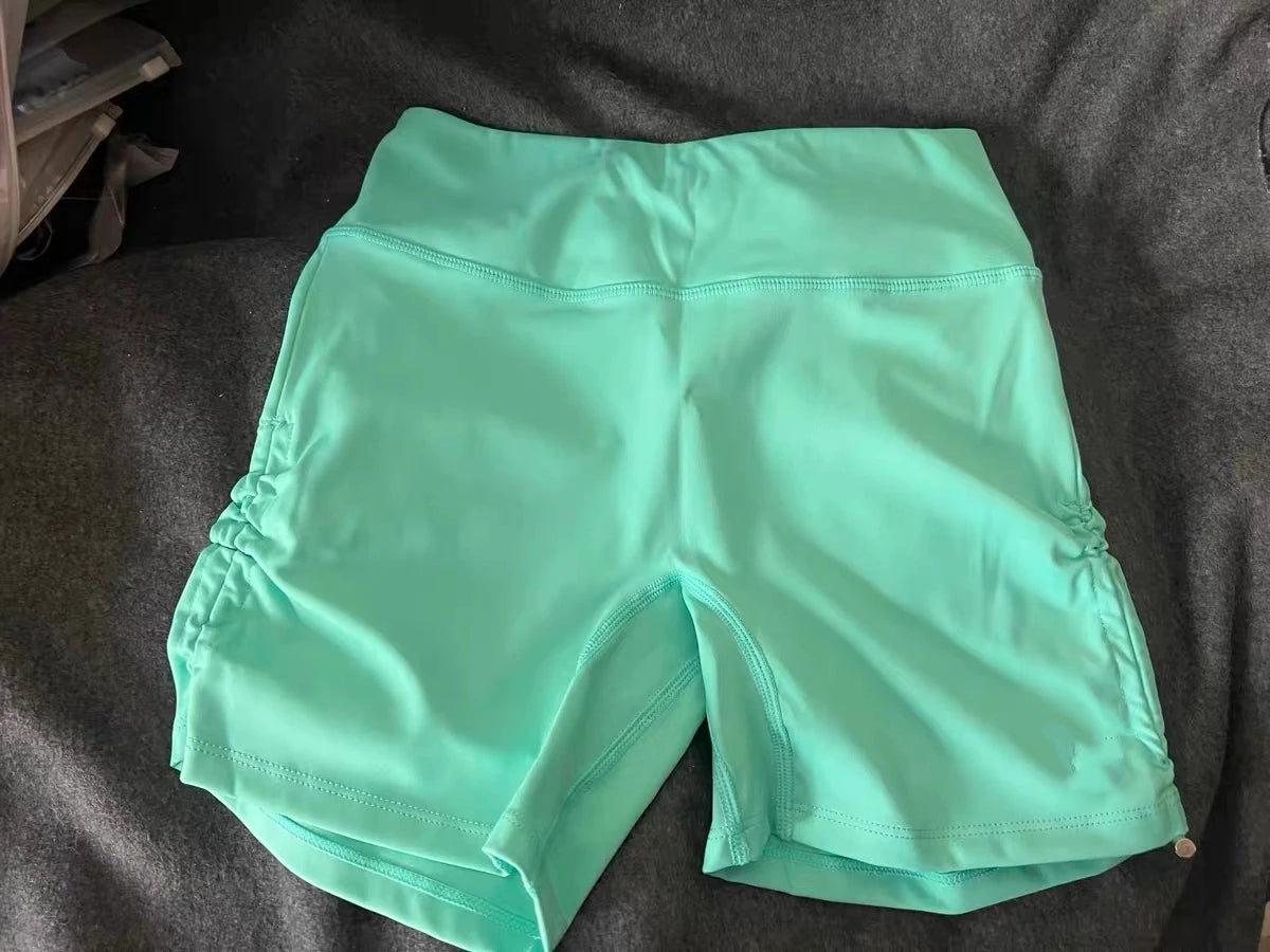 Women Workout Clothing Gym Wear Crop Top Sports Bras V-back Yoga Pants Training Tights