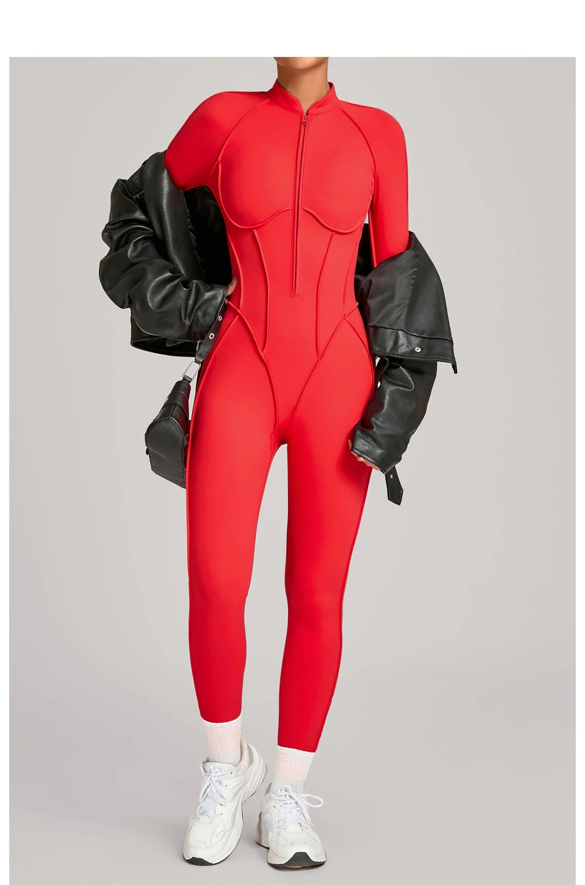 Yoga Suit Yoga Bodysuit Gym Set Women Sportswear Fitness Long Sleeve Sports Jumpsuit Female Workout Clothes One-piece Tracksuits