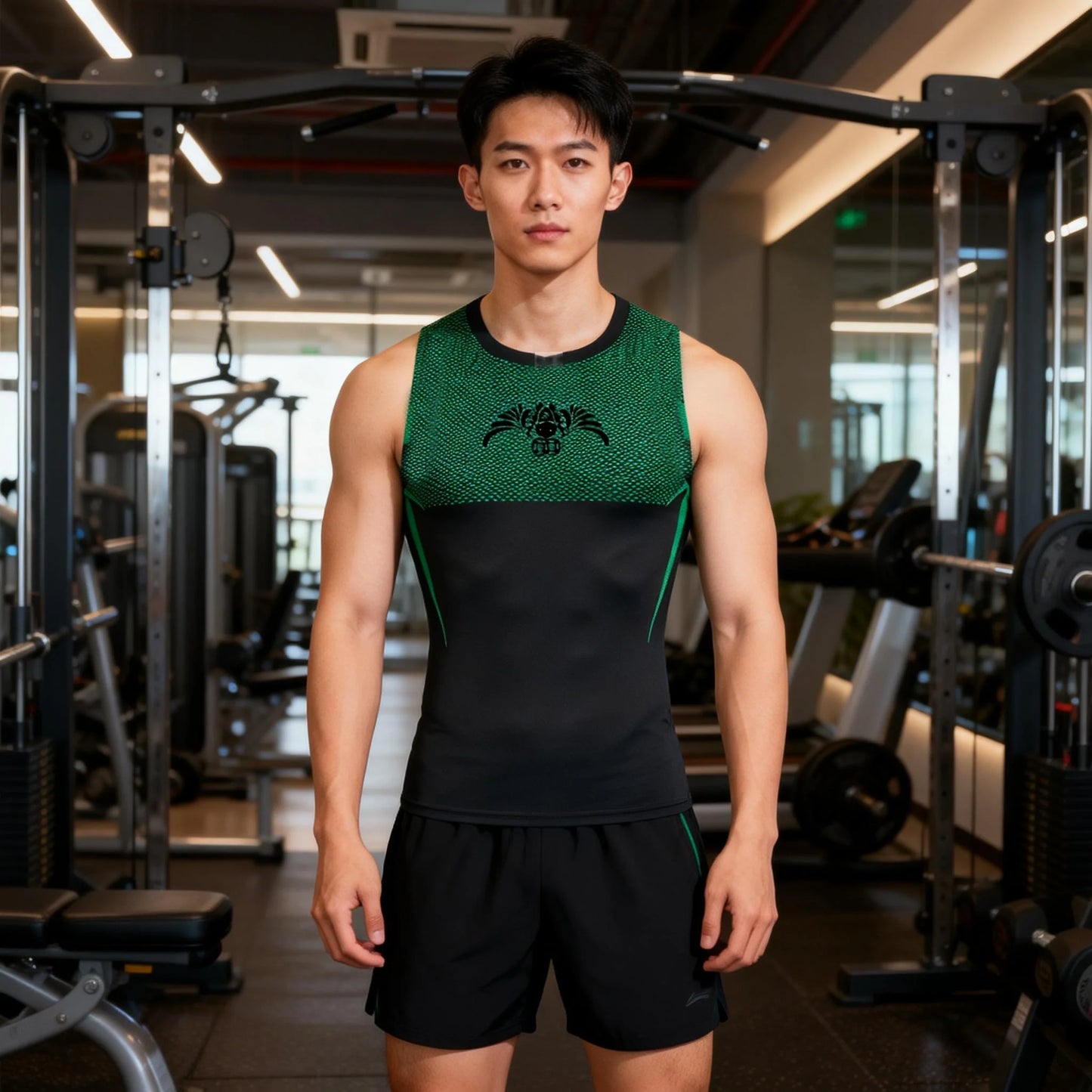 Men's Casual Lightweight Compression Sleeveless Vest Gym Fitness Muscle Clothing Sports Stretch Bodybuilding Running Vest  2026