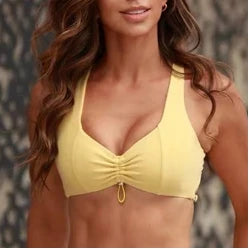 Women Workout Clothing Gym Wear Crop Top Sports Bras V-back Yoga Pants Training Tights