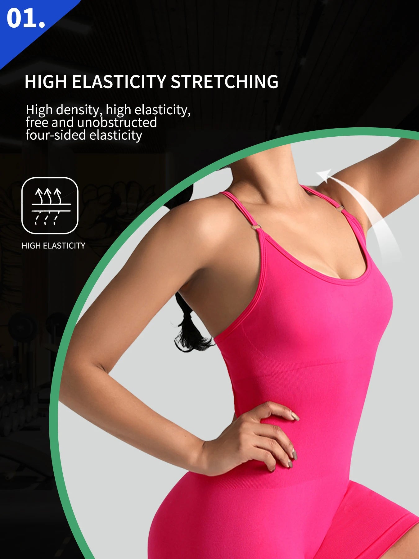 One-Piece Yoga Jumpsuit Skinny Short Sportswear Woman Gym Clothing Workout Clothes Fitness Stretch Bodysuit For Women tracksuit