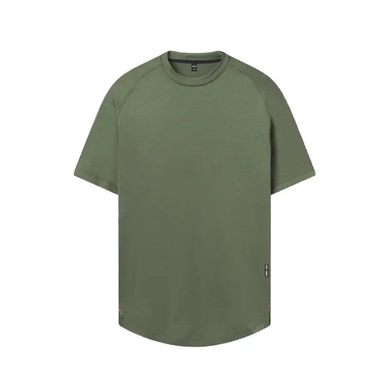 Gym Mens Summer Casual Skinny Compression T-Shirt Short Sleeve Tee Man Fitness Quick Dry Sport Sweatshirt Tops Workouts Clothing