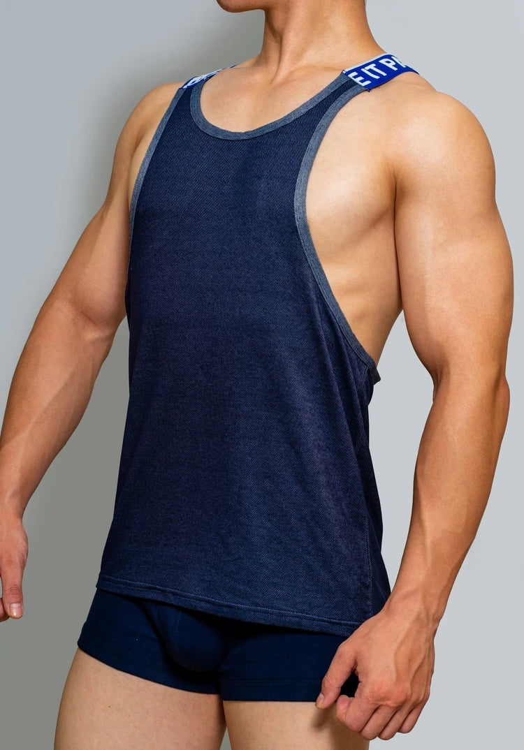 Ropa Hombre Tank Top Gym Solid Fitness Shirt Men Suspenders Loose Men Clothing Camiseta Tirantes Hombre Bodybuilding Home Casual