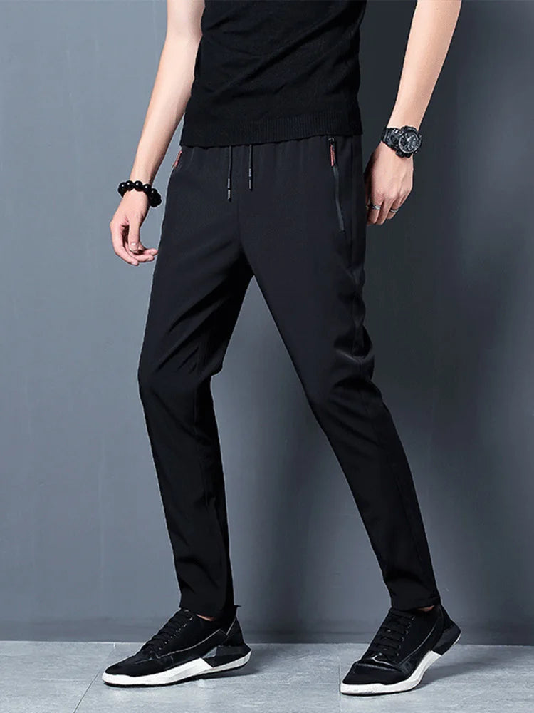 2024 Mens Sport Pants Sportswear Jogging Sweatpants Quick Dry Loose Clothing Gym Fitness Trousers Training Running Pants Men