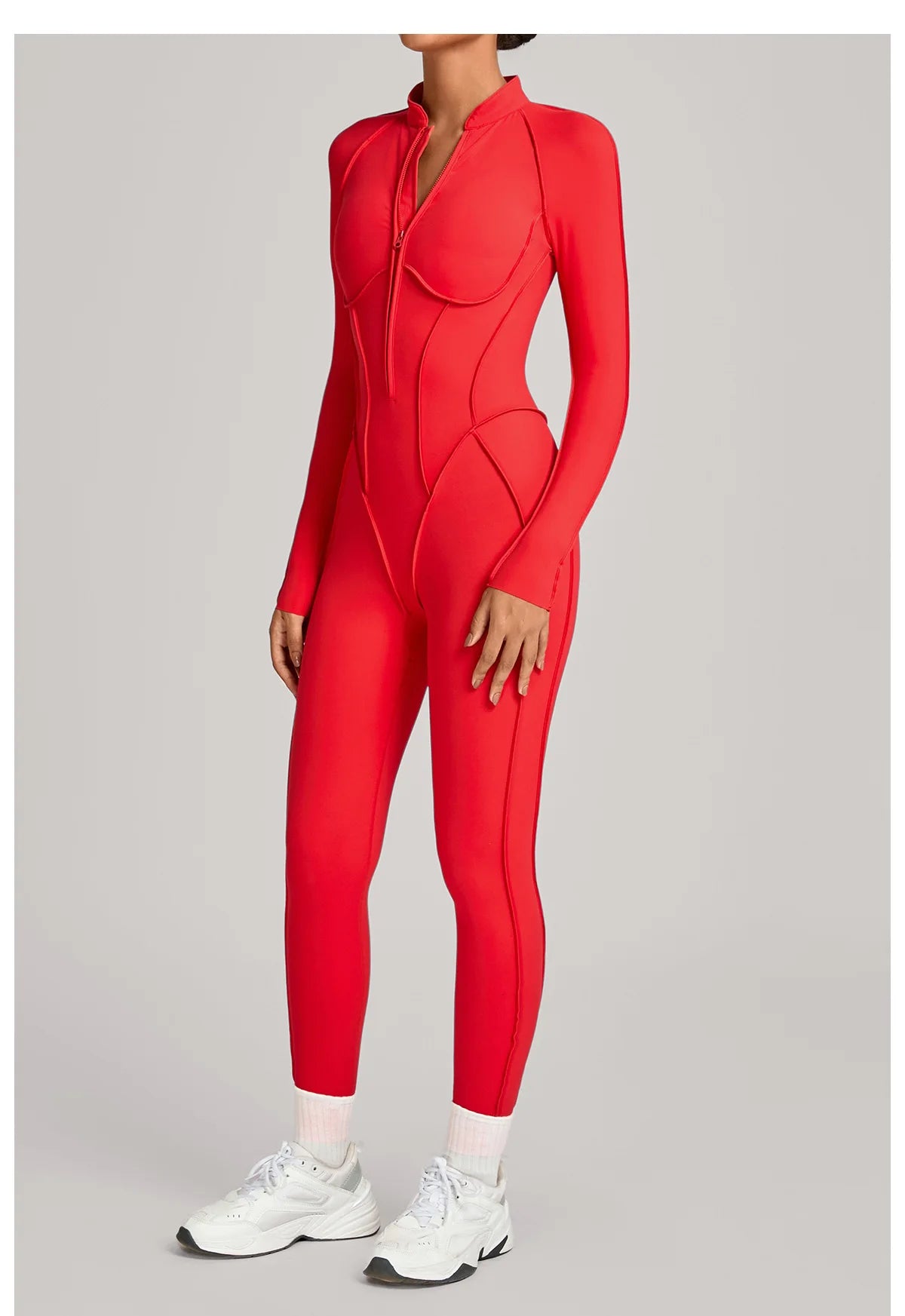 Yoga Suit Yoga Bodysuit Gym Set Women Sportswear Fitness Long Sleeve Sports Jumpsuit Female Workout Clothes One-piece Tracksuits