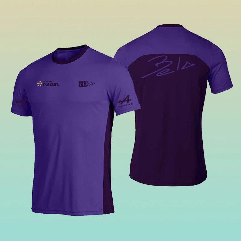 Gym T Shirt Summer Breathable Sports Short Sleeve Outdoor Running Mens T Shirt Tennis Large Clothing Competition Training Top