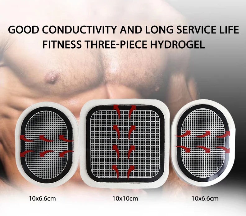 Equipment  Body Exercise Accessories Gel Abdominal Fitness Belt Trainer Stimulator Massage Muscle Stimulator Massage Therapy