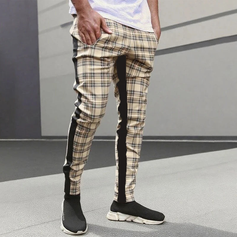 Men's Joggers Casual Pants Fitness Men Sportswear Tracksuit Bottoms Skinny Sweatpants Trouser Black Clothing Gyms Track Pants