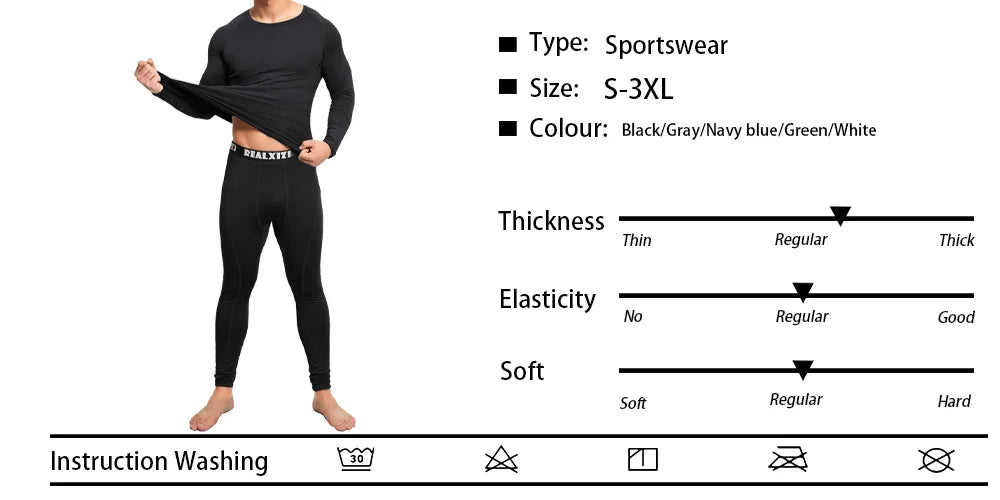 Men's Compression Sportswear Suit Elastic Training Tight Sports Yoga Set Workout Jogging Quick-drying Fitness Clothing Tracksuit