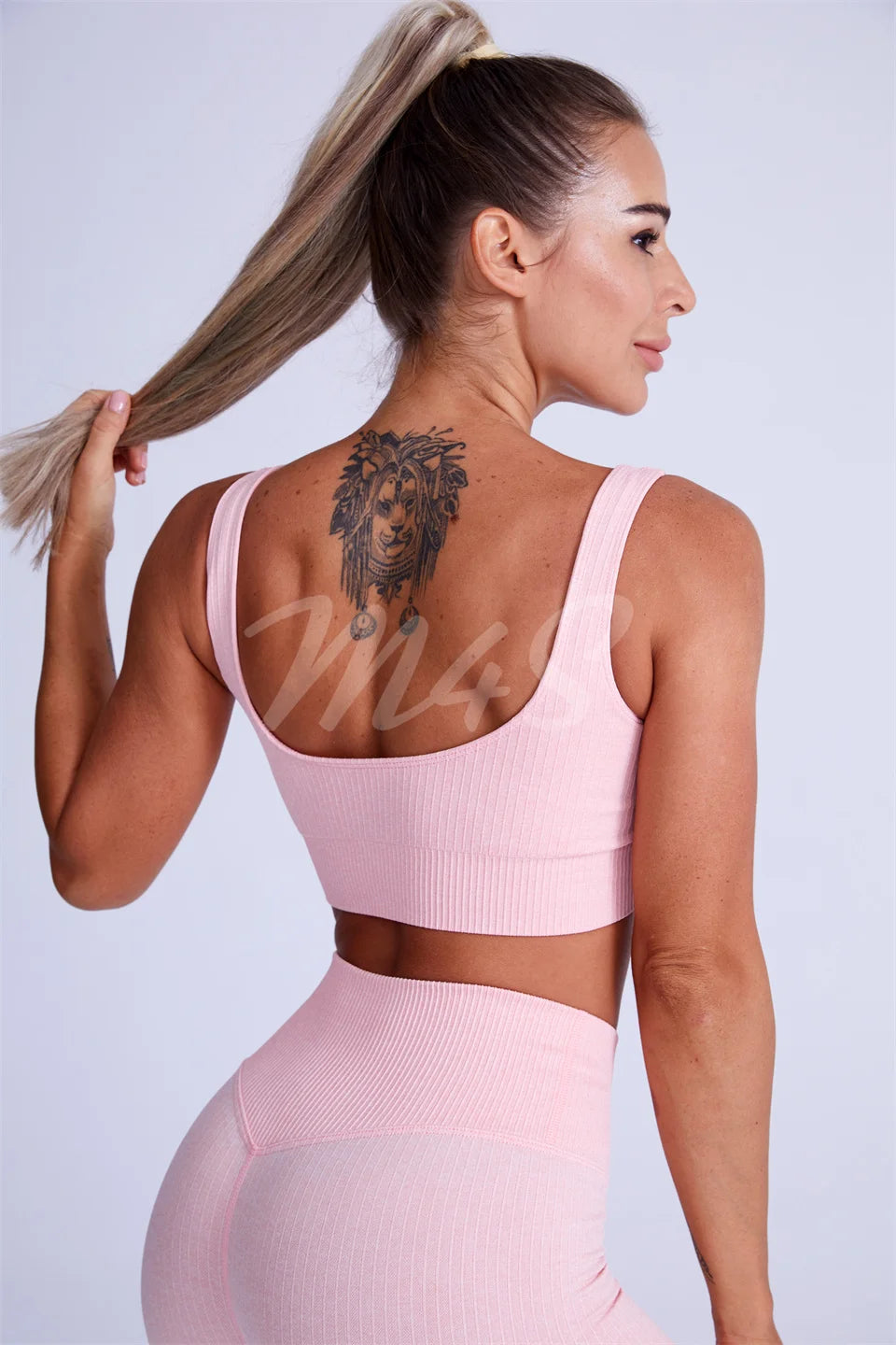 Seamless Fitness Clothing Women Workout Gym Set Women Yoga Set Matching Sets for Women 2 Pieces Active Wear Tracksuit Crop Top