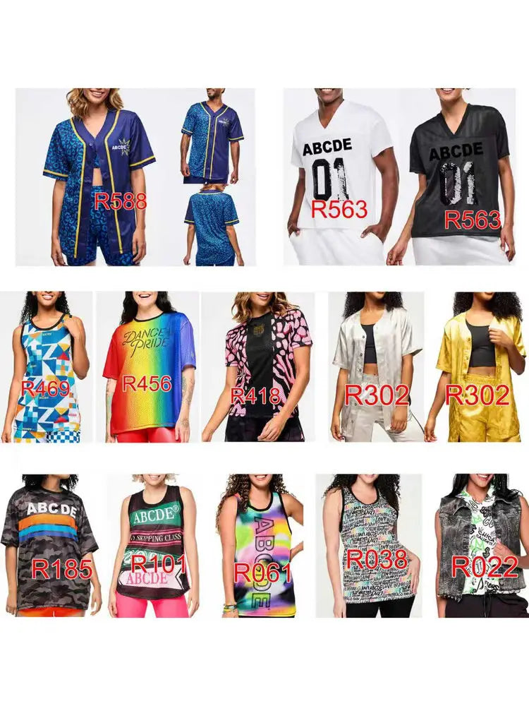 Zwzb Fitn Clothing Men's Women's T-irt Vest R06 Breathable Qui Dry Gymnastics Sportswear Casual Sle round Ne or...