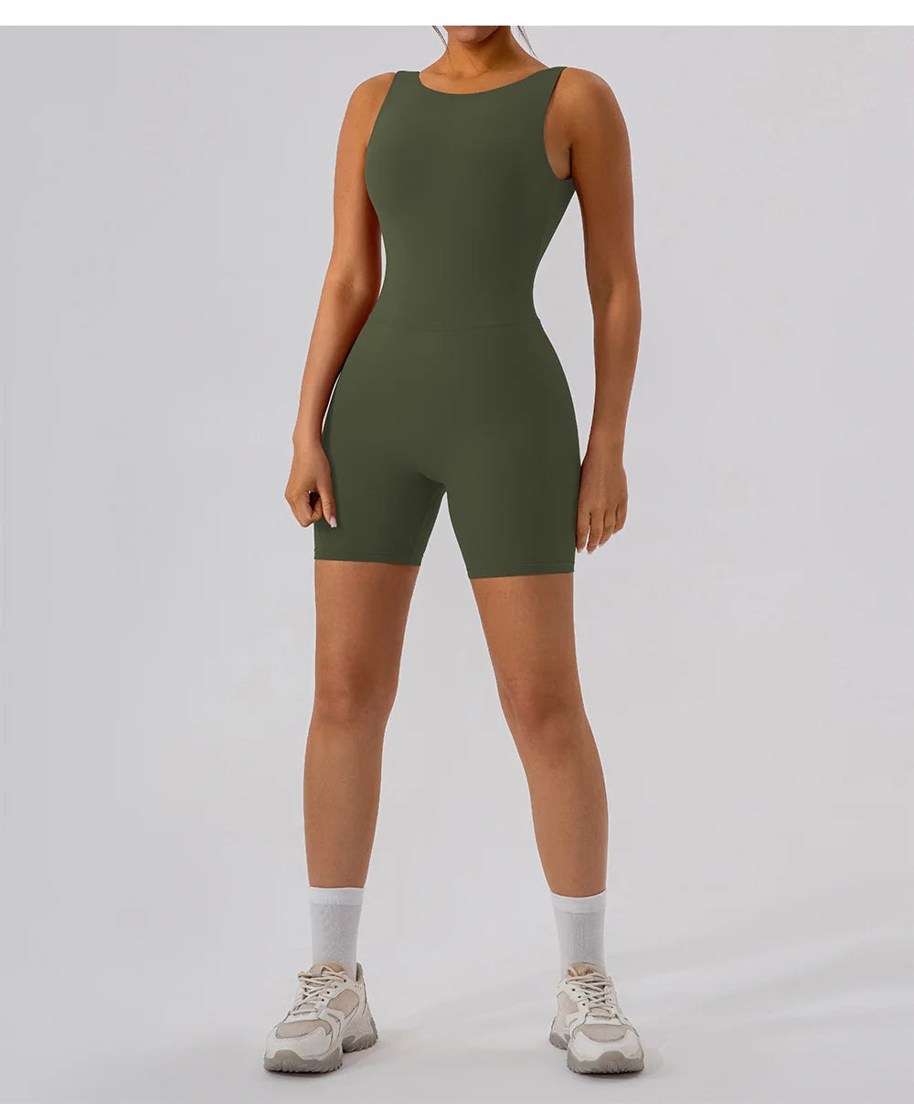 Yoga Jumpsuit Fitness Sports Overalls Gym Clothing Set Yoga Wear Pilates Workout Clothes for Women Outfit push-up Activewear