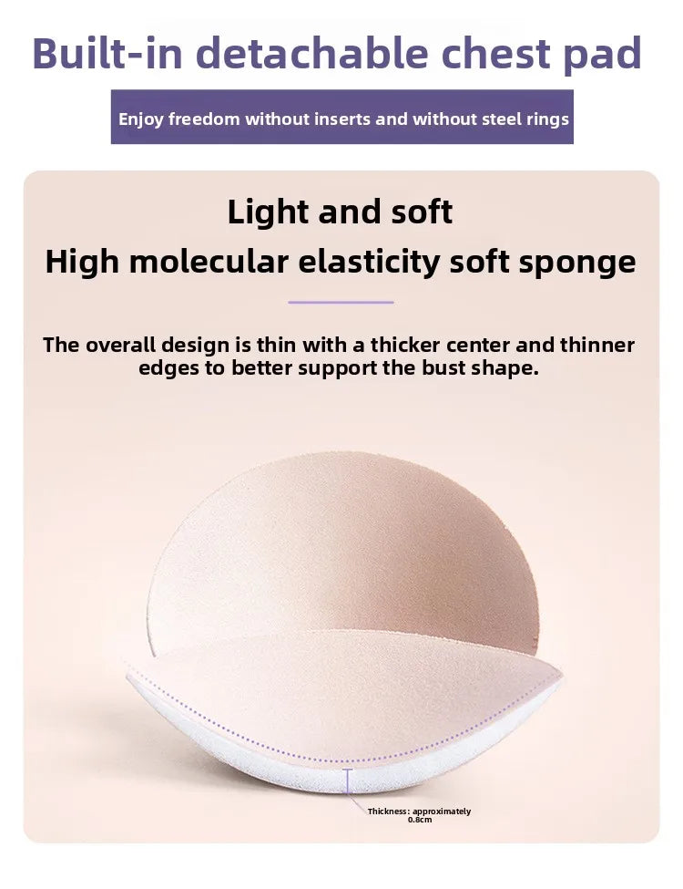 Sports Bra Top Qui Dry Running o Absorption Beautiful Ba Gym Yoga Clothes Summer Sports Underwear Women's Vest