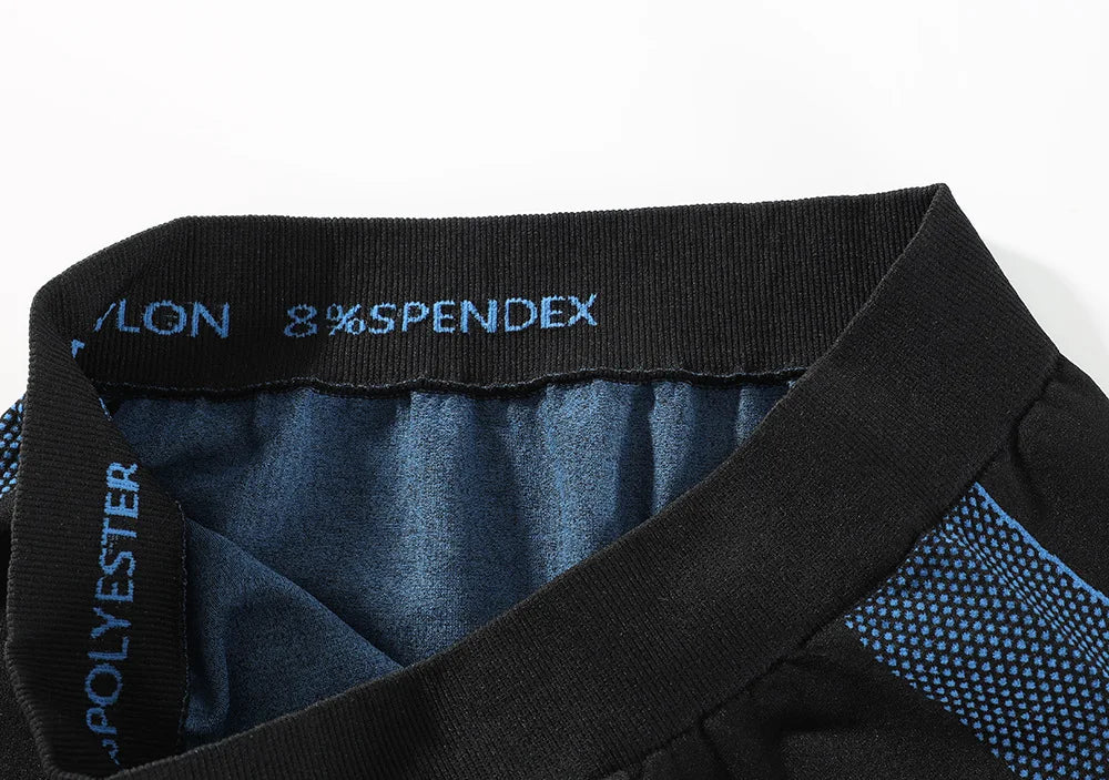 Men Sports Tactical Underwear Sets Fitness Running Tracksuits Breathable Quick Drying Clothing Sweatwicking Sports Clothing