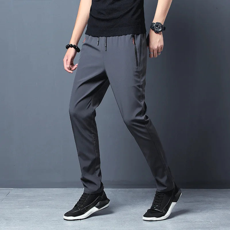 2024 Mens Sport Pants Sportswear Jogging Sweatpants Quick Dry Loose Clothing Gym Fitness Trousers Training Running Pants Men
