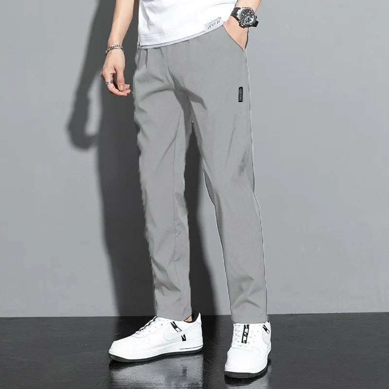 2024 Mens Sport Pants Sportswear Jogging Sweatpants Quick Dry Loose Clothing Gym Fitness Trousers Training Running Pants Men