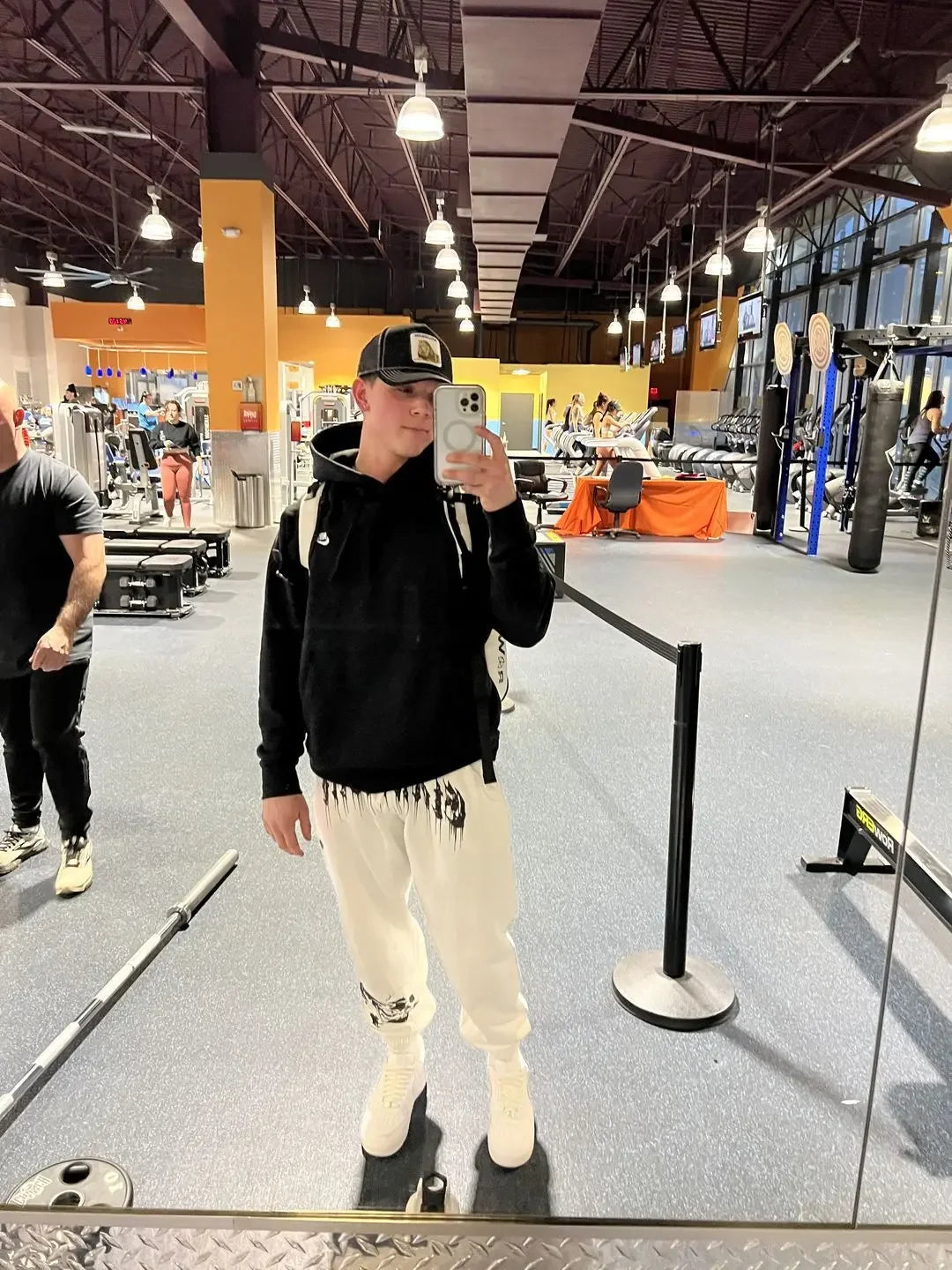 2025 European and American Men's New Year Wear Sports Pants Casual Sports Training Pants Men's Gym Pants