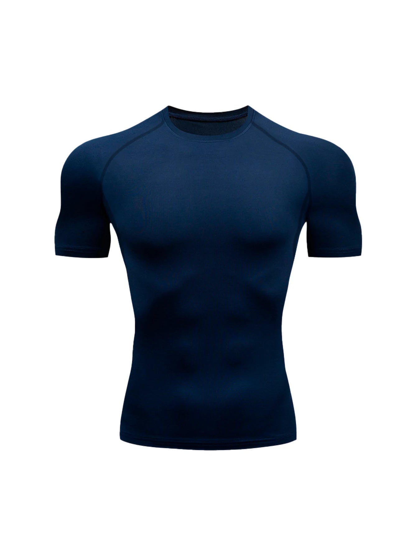 Men's Gym Training T Shirt, Outdoor, Jogging, Running Sportswear, Tight, Stretchy, Breathable Compression Top, Summer