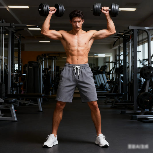 2025 New Running Shorts Gym Sportswear Men Jogging Outdoor Sports Shorts Fitness Man Quick Dry Breathable Pants Male Clothing ﻿