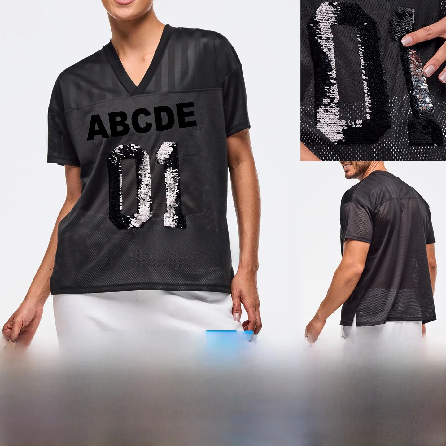 Zwzb Fitn Clothing Men's Women's T-irt Vest R06 Breathable Qui Dry Gymnastics Sportswear Casual Sle round Ne or...