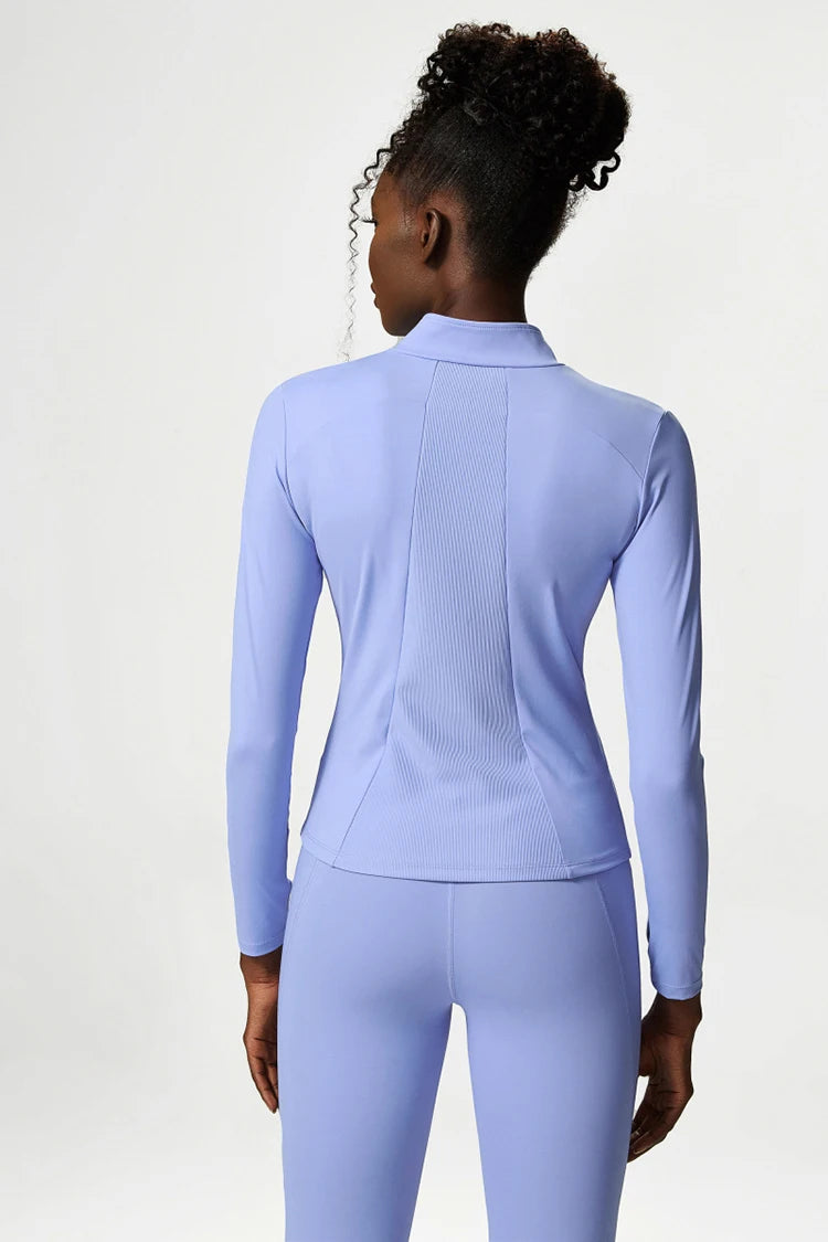 3Pcs Fitness Yoga Set Women Workout Athletic Clothing Long Sleeve Shirt Gym Bras High Waist Leggings Tights-Fitting Sportswear