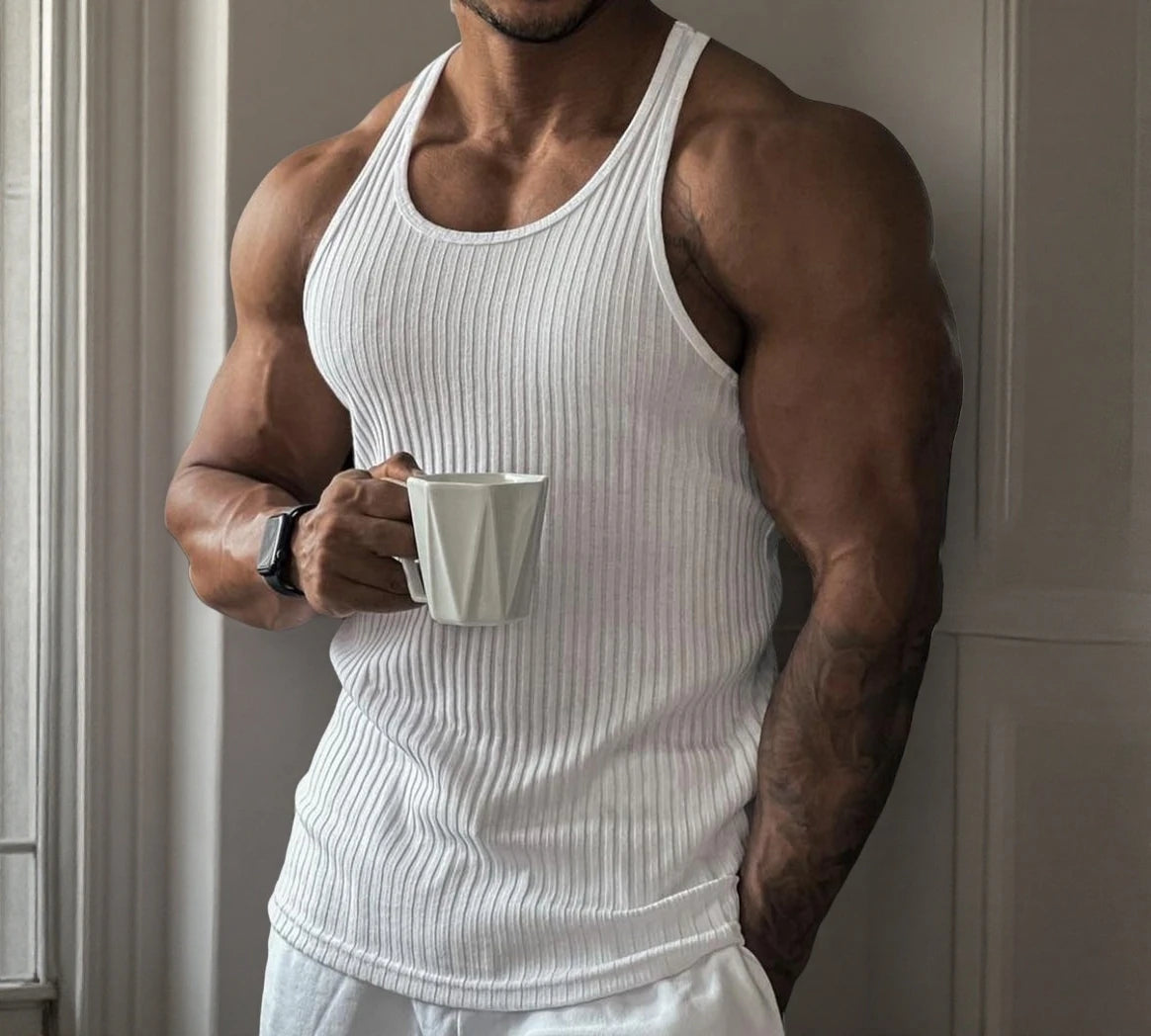 Men’s Gym Tank Top Clothing Summer Quick-dry Vest American Basketball Sports Sleevele Running men Vest