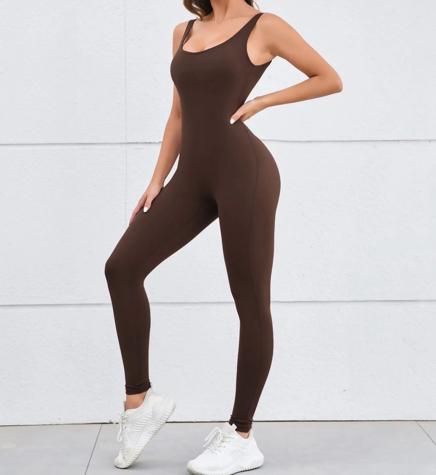 Women Sportswear Gym Set Sports Jumpsuits Sleeveless Summer Rompers Scrunch Butt Fitness Bodysuit Tracksuits Women's Clothing