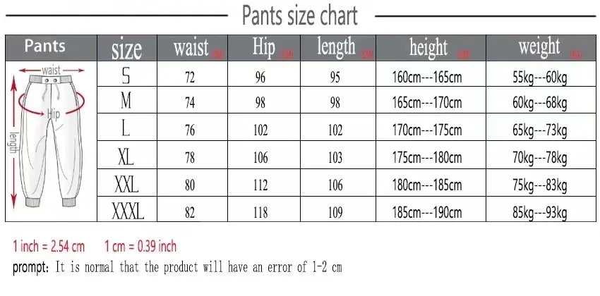 Men Casual Fashion Sports Pants Gym Sport Trousers for Men Jogger Sweatpantsrunning Workout Jogging Long Pants