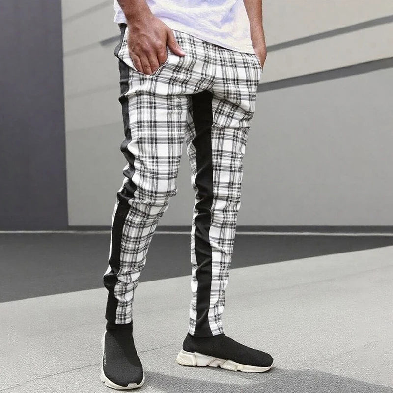 Men's Joggers Casual Pants Fitness Men Sportswear Tracksuit Bottoms Skinny Sweatpants Trouser Black Clothing Gyms Track Pants