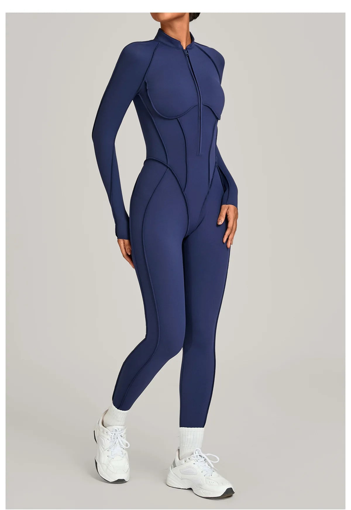 Yoga Suit Yoga Bodysuit Gym Set Women Sportswear Fitness Long Sleeve Sports Jumpsuit Female Workout Clothes One-piece Tracksuits