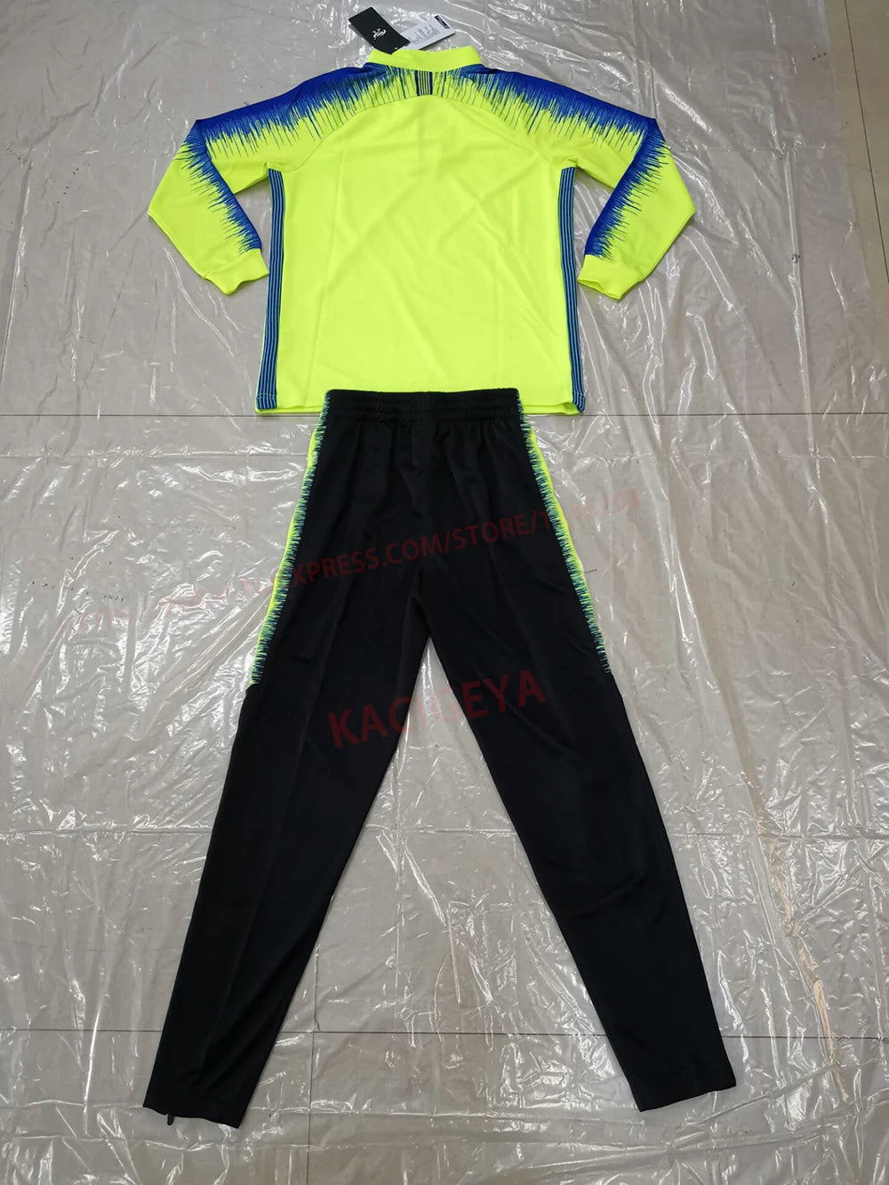 Men's Sports Set Running Gym Autumn Long Jerseys Pants Print Quick Dry Jogging Sportswear Basketball Uniform Training Tracksuit