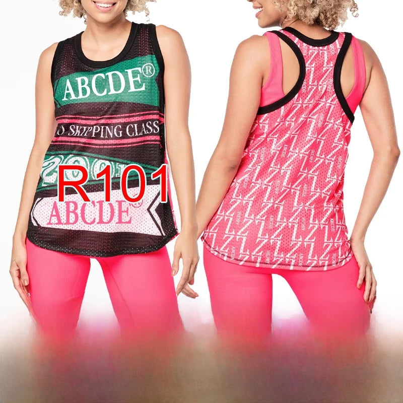 Zwzb Fitn Clothing Men's Women's T-irt Vest R06 Breathable Qui Dry Gymnastics Sportswear Casual Sle round Ne or...