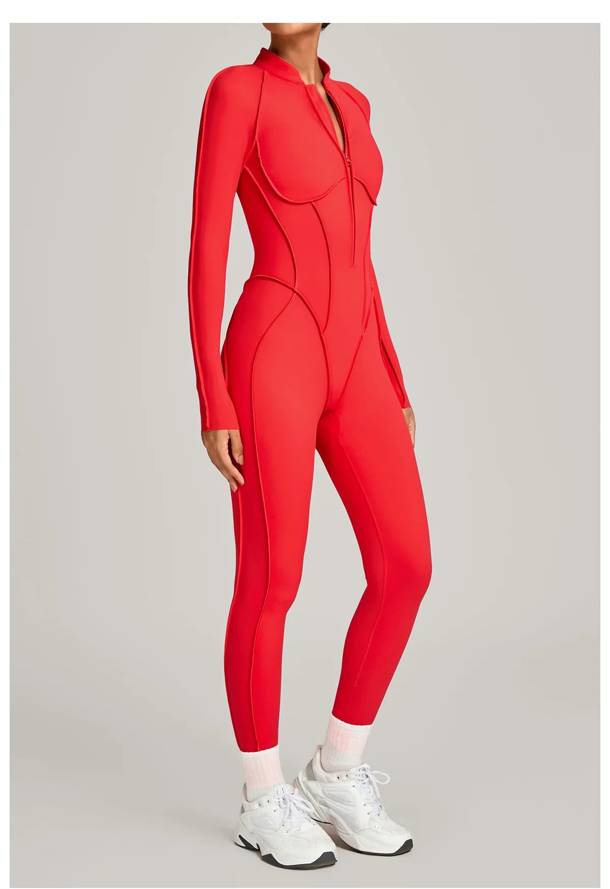 Yoga Suit Yoga Bodysuit Gym Set Women Sportswear Fitness Long Sleeve Sports Jumpsuit Female Workout Clothes One-piece Tracksuits