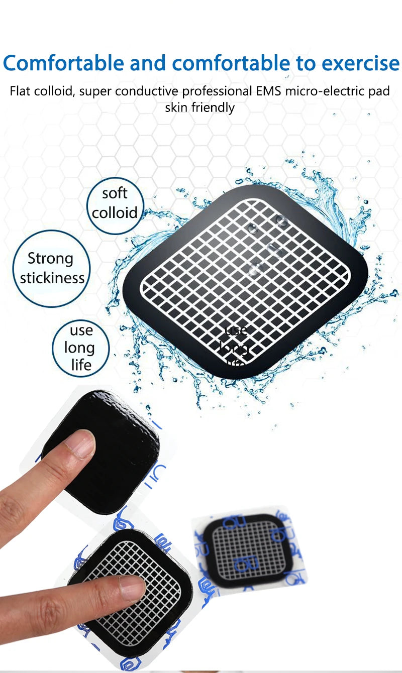 Equipment  Body Exercise Accessories Gel Abdominal Fitness Belt Trainer Stimulator Massage Muscle Stimulator Massage Therapy