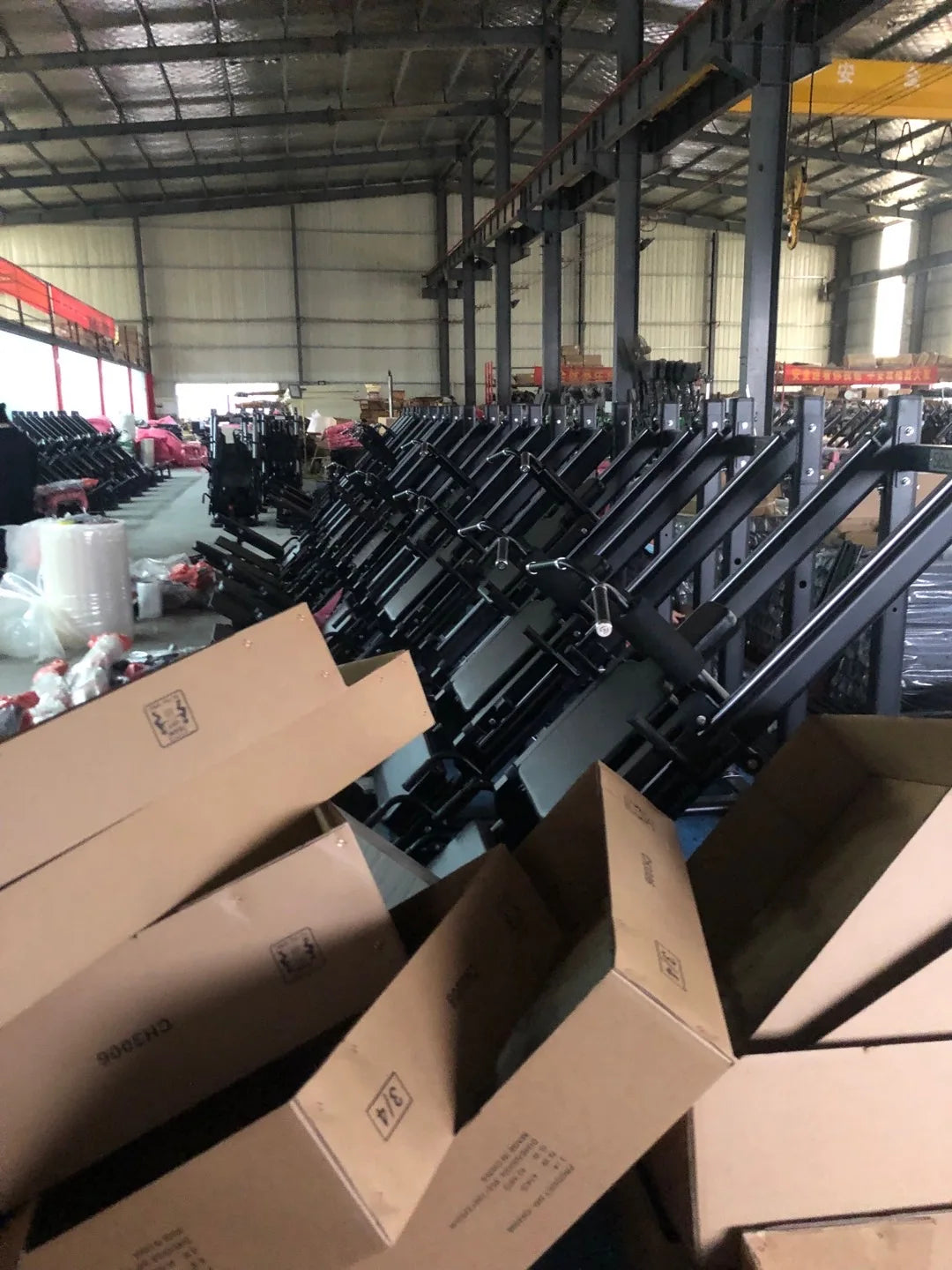 Gym Full Set of Equipment Huck Squat Frame Frame Gantry Backpedal Machine Size Birds Will Be Power Equipment