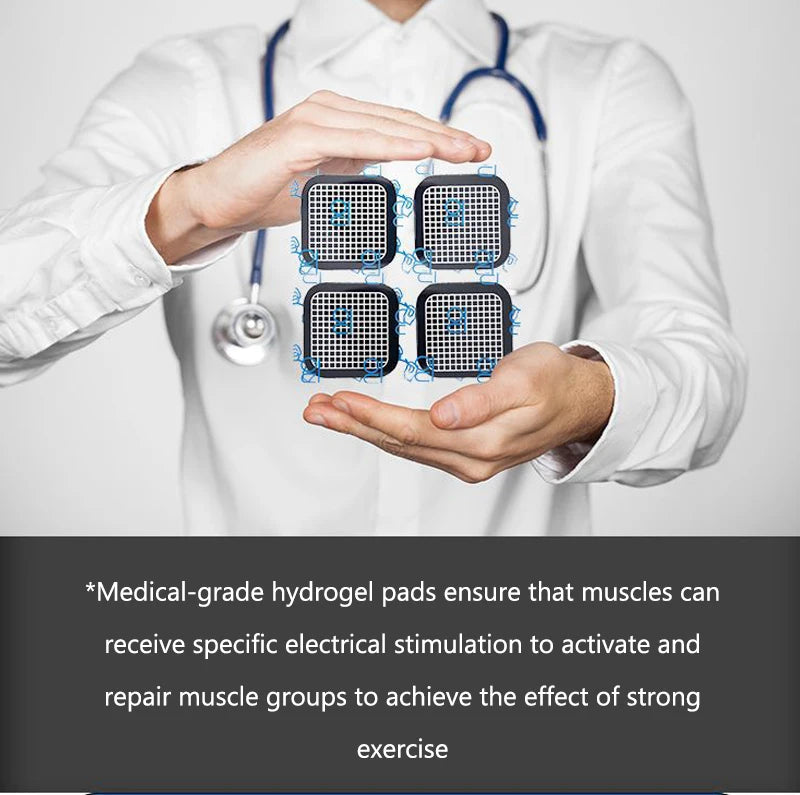 Equipment  Body Exercise Accessories Gel Abdominal Fitness Belt Trainer Stimulator Massage Muscle Stimulator Massage Therapy