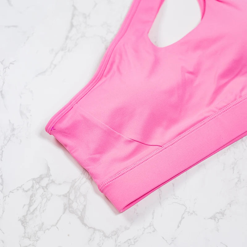 2025 New Women One Shoulder Sports Bras Yoga Top Vest Yoga Gym outdoor sport Running Fitness Underwear