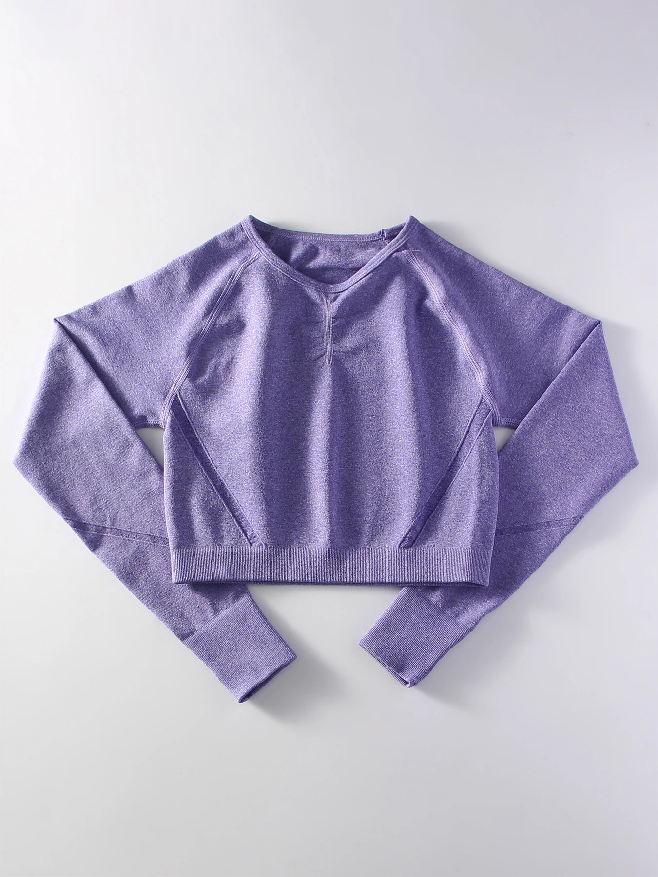 Women's 2 Piece Seamless Yoga Sportswear Set Gym Wear Fitness Wear Short Long Sleeve Top High Waist Leggings Fitness Sportswear