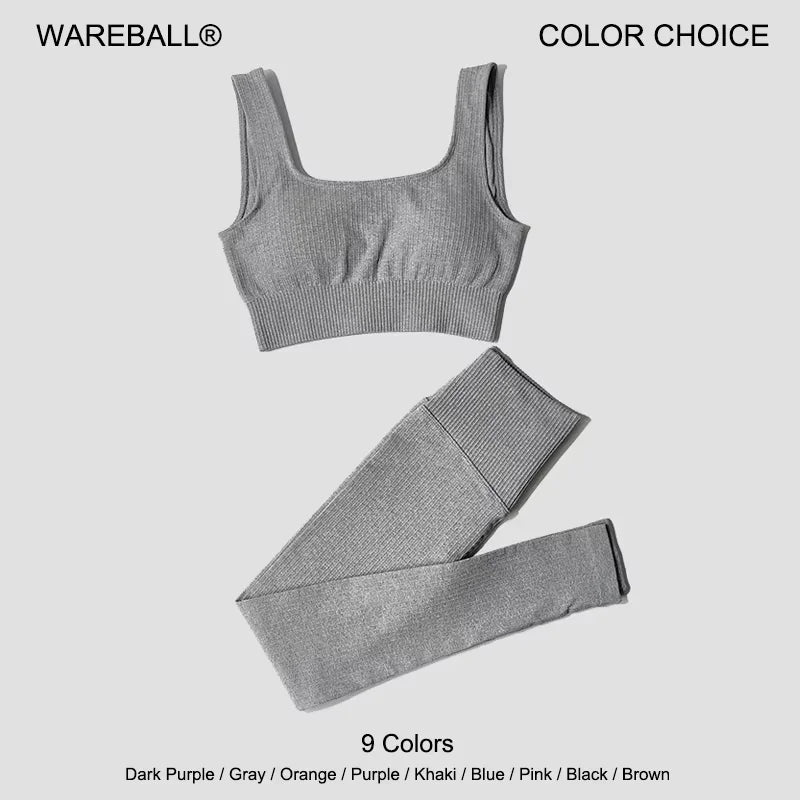 Women's Sportswear Fitness Yoga Sets High Waist Sports Leggings Yoga Bra Gym Clothing Workout Sport Suits